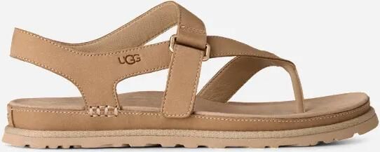 Ugg GoldenGaze Toe Post-sandaal in Brown