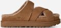 Ugg Greenport Cross Strap-slipper in Brown Suede - Chestnut