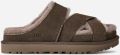 Ugg Greenport Cross Strap-slipper in Dense Smoke Suede