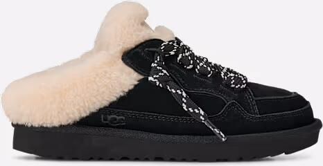Ugg Lowmel Mule-sneaker in Black Wol