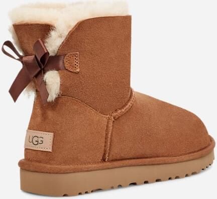 Ugg Dameslaarzen van omgekeerd schapenleer en suède voor herfst winter Beige Dames - Foto 6