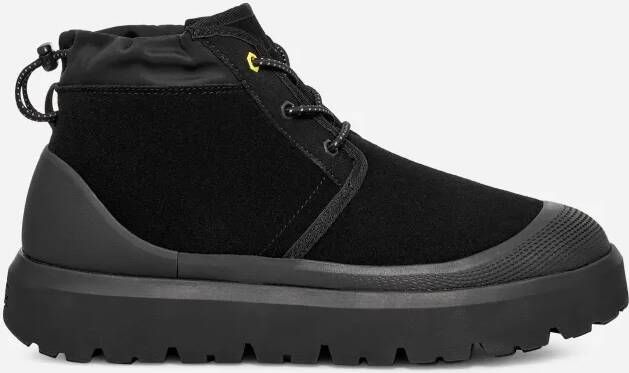 Ugg Neumel Weather Hybrid voor heren in Black Suede Waterdicht