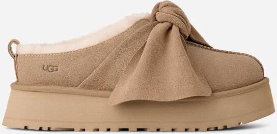 Ugg Platform Slip-on Bow in Beige
