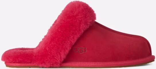 Ugg Scuffette II voor dames in Ribbon Red Ribbon Red Suede