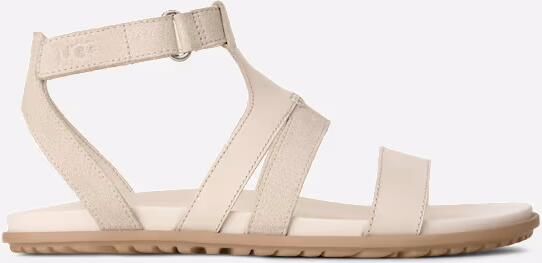 Ugg Solivan-enkelsandaal in White