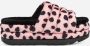 Ugg W Maxi Slide Cheetah Print voor Dames in Pink Scallop - Thumbnail 4