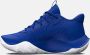 Under Armour Basketbalschoenen Grade School Jet '23 Team Royal Midnight Marineblauw Wit 36.5 - Thumbnail 2