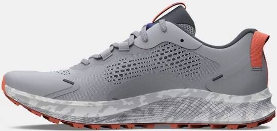 Under Armour Dameshardloopschoenen Charged Bandit Trail 2 Mod Grijs Coral Dust Electric Purper 38