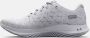 Under Armour Dameshardloopschoenen Flow Velociti Wind 2 Wit Halo Grijs Halo Grijs 42.5 - Thumbnail 2