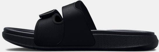 Under Armour Damesslippers Ansa Studio Zwart Zwart Jet Grijs 42