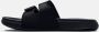 Under Armour Damesslippers Ansa Studio Zwart Zwart Jet Grijs 44.5 - Thumbnail 2