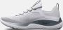 Under Armour Damestrainingsschoenen Flow Dynamic Wit Gravel Metalen Downpour Grijs 38.5 - Thumbnail 2