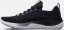 Under Armour Damestrainingsschoenen Flow Dynamic Zwart Zwart Wit 35.5 - Thumbnail 2