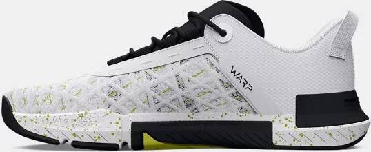 Under Armour Damestrainingsschoenen TriBase™ Reign 5 Wit Zwart Lime Geel 39