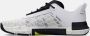 Under Armour Damestrainingsschoenen TriBase™ Reign 5 Wit Zwart Lime Geel 37.5 - Thumbnail 2