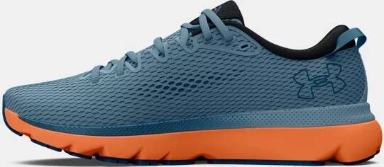 Under Armour Herenhardloopschoenen HOVR™ Infinite 5 Blauw Granite Dark Tangerine Varsity Blauw 43