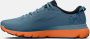 Under Armour Herenhardloopschoenen HOVR™ Infinite 5 Blauw Granite Dark Tangerine Varsity Blauw 45.5 - Thumbnail 2