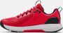 Under Armour Herentrainingsschoenen Charged Commit 3 Rood Halo Grijs Zwart 40.5 - Thumbnail 2