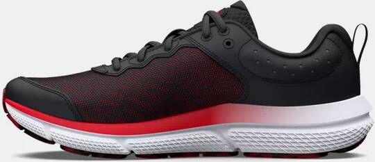 Under Armour Jongenshardloopschoenen Grade School Assert 10 Zwart Deep Rood Rood 38