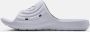 Under Armour Locker IV Charged badslippers grijs Rubber 37.5 - Thumbnail 5