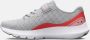 Under Armour Meisjeshardloopschoenen Pre-School Surge 3 AC Halo Grijs Venom Rood Roze Fizz 33.5 - Thumbnail 2