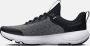 Under Armour Sportieve jongensschoenen Grade School Charged Revitalize Zwart Zwart Wit 35.5 - Thumbnail 2
