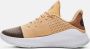 Under Armour Uniseks basketbalschoenen Curry 4 Low FloTro 'Curry Camp' Mesa Geel Cleveland Bruin Mesa Geel 40.5 - Thumbnail 2