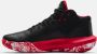 Under Armour Jet '21 Black Red White Basketball Perfor ce Mid 3024260 002 - Thumbnail 2