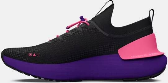 Under Armour Unisex hardloopschoenen HOVR™ 3 SE Storm Zwart Metro Purper Roze Punk 36.5