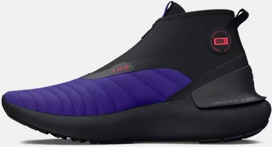 Under Armour Unisex hardloopschoenen HOVR™ Phantom 3 SE Warm Electric Purper Zwart Zwart 44