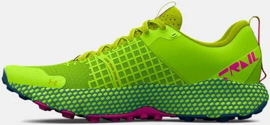 Under Armour Unisex hardloopschoenen HOVR™ Ridge Trail Lime Surge Velocity Rebel Roze 44.5