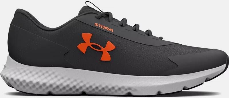 Under Armour Herenhardloopschoenen Charged Rogue 3 Storm Jet Grijs Halo Grijs Oranje Blast 45.5