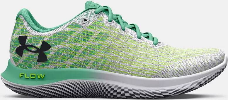 Under Armour Dameshardloopschoenen Flow Velociti Wind 2 Wit Groente Breeze Zwart 38