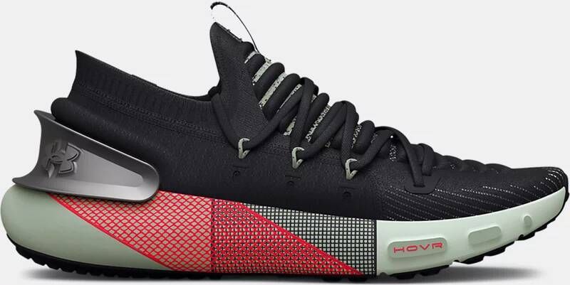 Under Armour Dameshardloopschoenen HOVR™ Phantom 3 Metallic Zwart Illusion Groente Metalen Tin 42.5