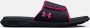 Under Armour Damesslippers Ignite 7 Zwart Zwart Rebel Roze 44.5 - Thumbnail 1