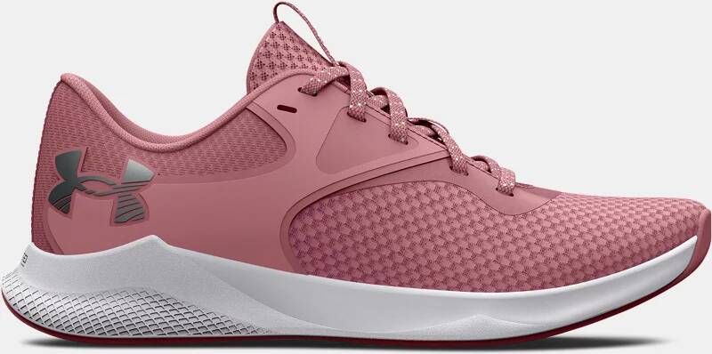 Under Armour Damestrainingsschoenen Charged Aurora 2 Roze Elixir Roze Elixir Metalen Zilver 38.5