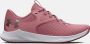 Under Armour Damestrainingsschoenen Charged Aurora 2 Roze Elixir Roze Elixir Metalen Zilver 38.5 - Thumbnail 1