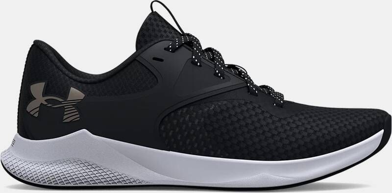 Under Armour Damestrainingsschoenen Charged Aurora 2 Zwart Zwart Metalen Warm Zilver 42.5