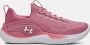 Under Armour Damestrainingsschoenen Flow Dynamic Roze Elixir Roze Elixir Wit 37.5 - Thumbnail 1