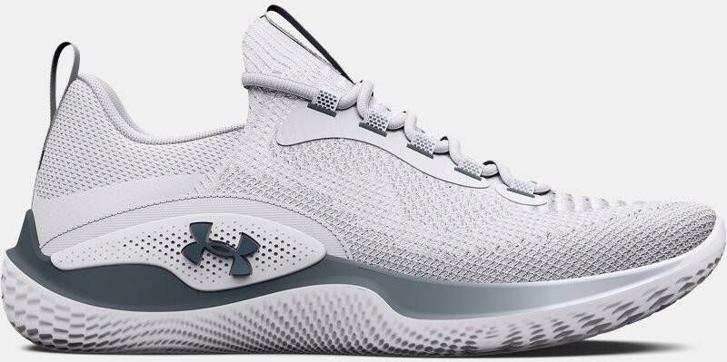 Under Armour Damestrainingsschoenen Flow Dynamic Wit Gravel Metalen Downpour Grijs 38.5