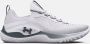 Under Armour Damestrainingsschoenen Flow Dynamic Wit Gravel Metalen Downpour Grijs 38.5 - Thumbnail 1