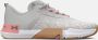 Under Armour Damestrainingsschoenen TriBase™ Reign 5 Wit Clay Roze Fizz Misty Purper 35.5 - Thumbnail 1