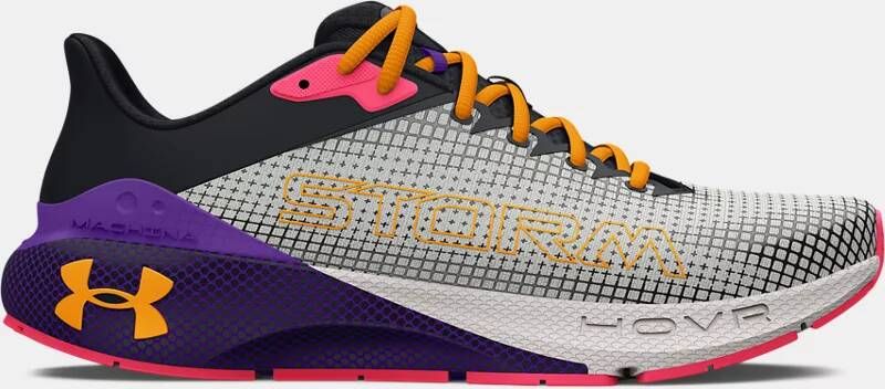 Under Armour Herenhardloopschoenen Machina Storm Wit Clay Wit Clay Formula Oranje 45.5