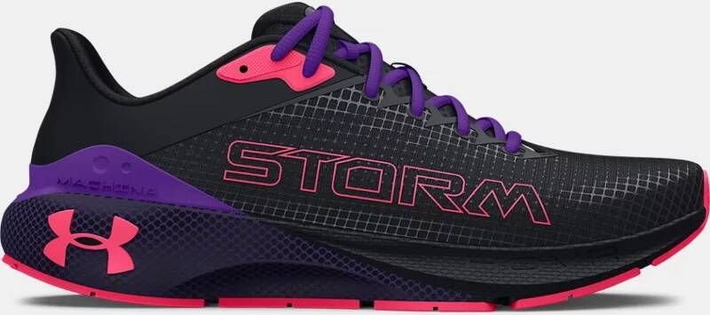 Under Armour Herenhardloopschoenen Machina Storm Zwart Zwart Roze Shock 49.5