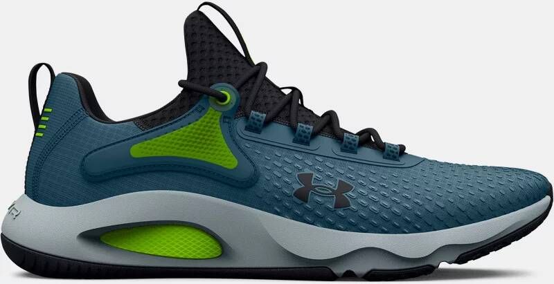 Under Armour Herentrainingsschoenen HOVR™ Rise 4 Static Blauw Lime Surge Zwart 47.5