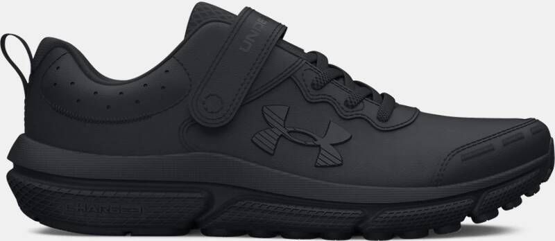 Under Armour Jongenshardloopschoenen Pre-School Assert 10 AC Uniform Synthetic Zwart Zwart Zwart 33.5