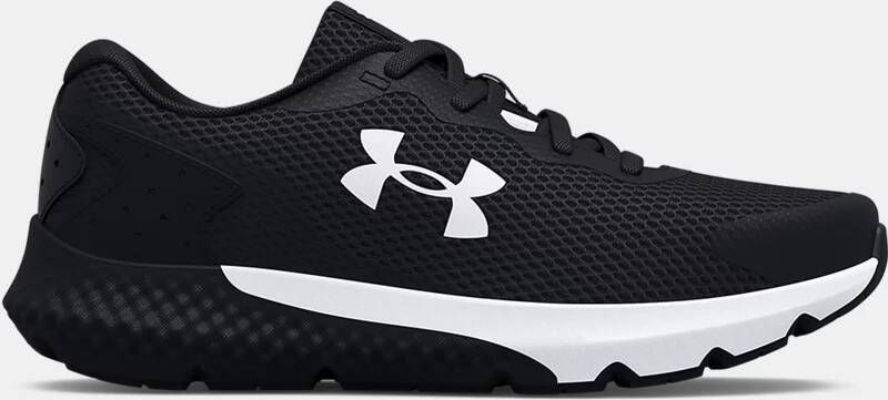 Under Armour Jongenshardloopschoenen Pre-School Rogue 3 AL Zwart Zwart Wit 33.5