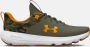 Under Armour Jongensschoenen Grade School Charged Revitalize 2 Printed Sportstyle Marine OD Groente Formula Oranje Formula Oranje 35.5 - Thumbnail 1