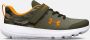 Under Armour Jongensschoenen Pre-School Revitalize Printed AC Sportstyle Marine OD Groente Formula Oranje Formula Oranje 27.5 - Thumbnail 1