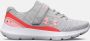 Under Armour Meisjeshardloopschoenen Pre-School Surge 3 AC Halo Grijs Venom Rood Roze Fizz 33.5 - Thumbnail 1
